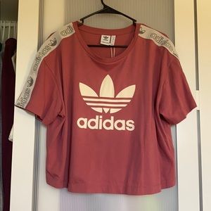 Adidas originals cropped tee
